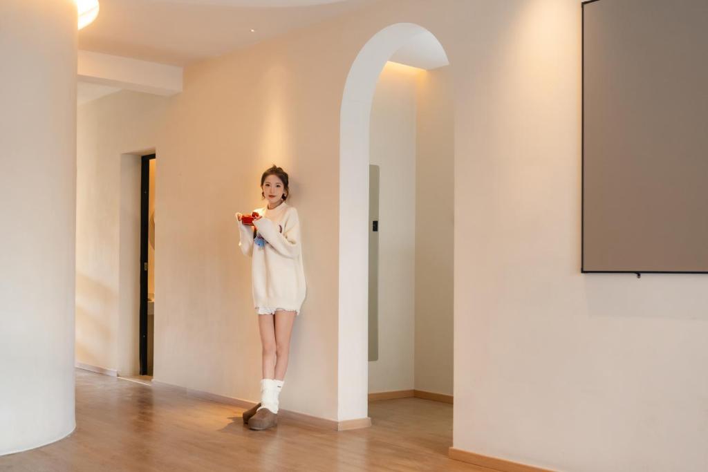 Hosté ubytování EUPHORIA丨Quiet Garden Quiet Designer Garden Hotel丨Datang Never Sleeps City Big Wild Goose Pagoda Subway Station Branch丨Near the scenic area