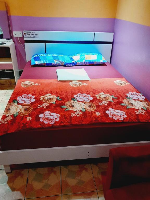 Postel nebo postele na pokoji v ubytování S I Guesthouse