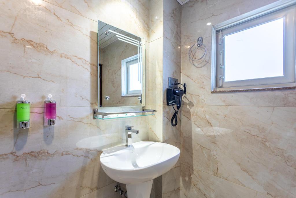 Koupelna v ubytování Amarawati Boutique Hotel