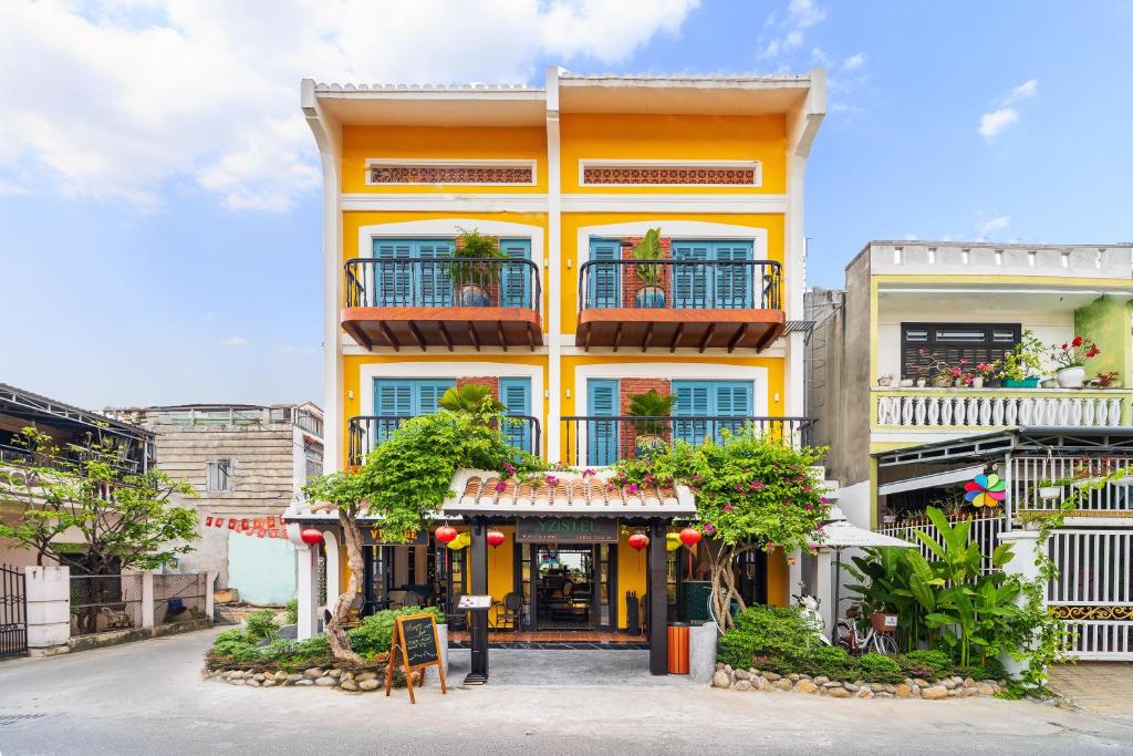 Budova, kde se hotel nachází