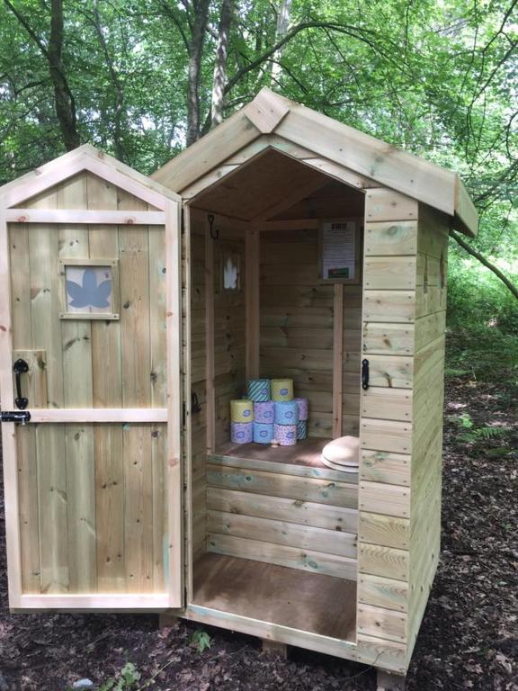 Zahrada ubytování Secret Wood Glamping