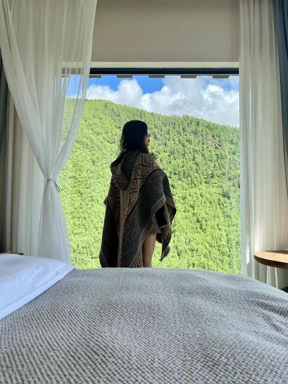 Hosté ubytování Siguniangshan Town Tingshan Wild Luxury B&B