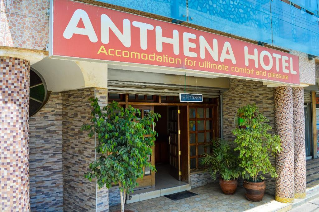Certifikát, hodnocení, plakát nebo jiný dokument vystavený v ubytování Anthena Hotel
