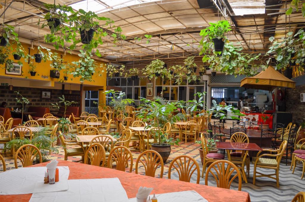 Restaurace v ubytování Anthena Hotel