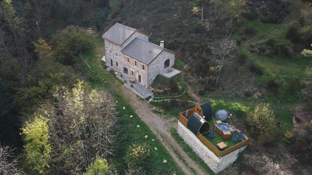 Budova, kde se bed and breakfast nachází