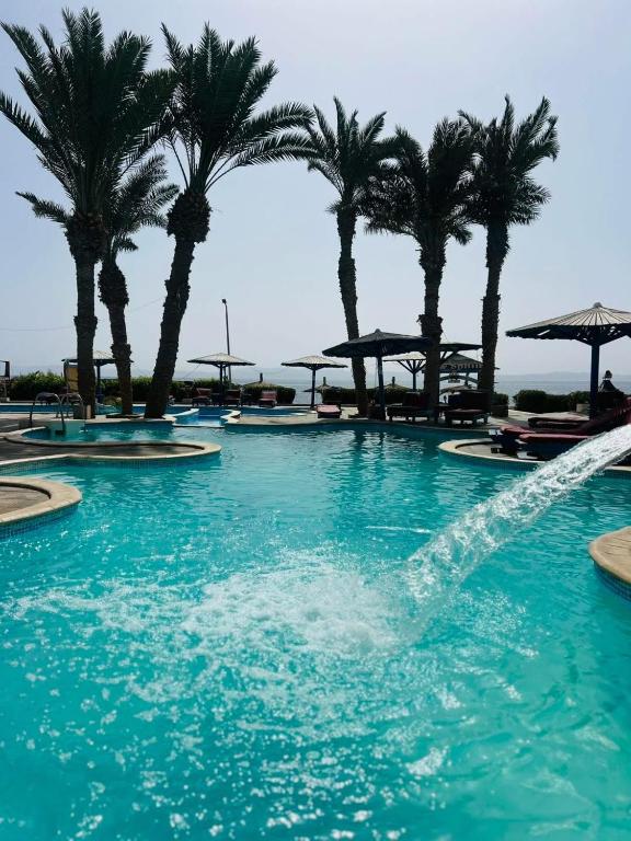 sphinx resort dahab内部或周边的泳池