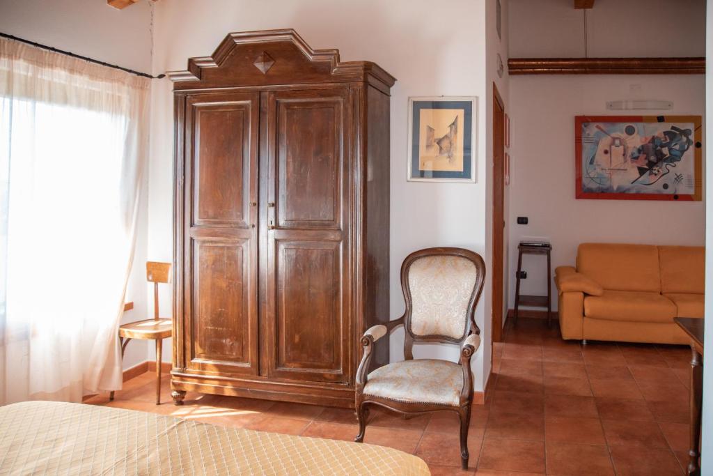 Posezení v ubytování Bio Agriturismo Vojon