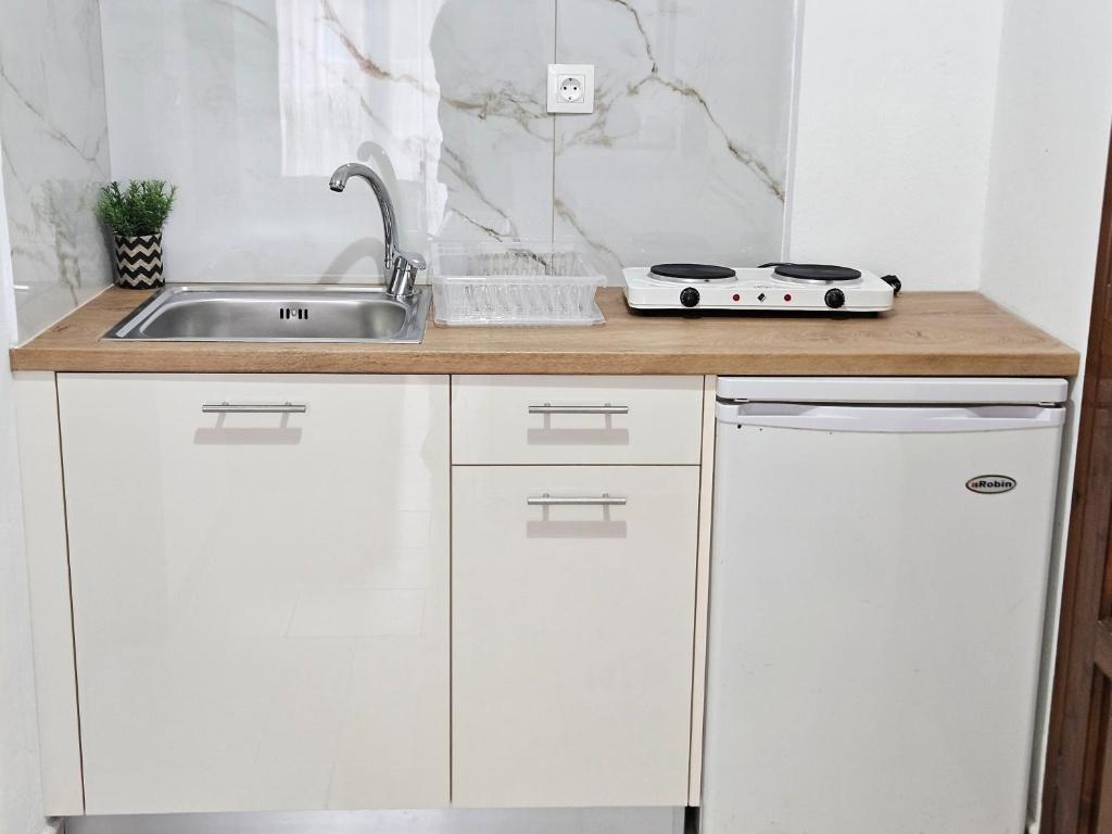 A kitchen or kitchenette at VILLA ELENA