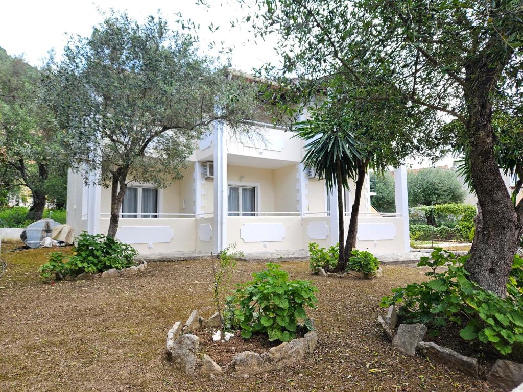 A garden outside VILLA ELENA