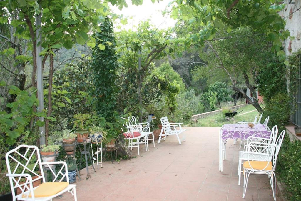 Vonkajšia záhrada v ubytovaní MASIA CAN SUNYER AGROTURISMO