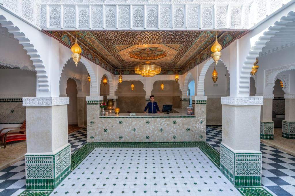 Vstupní hala nebo recepce v ubytování Palais Moulay Said & SPA
