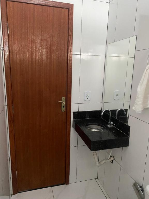 Koupelna v ubytování Pousada Aconchego Diamantina