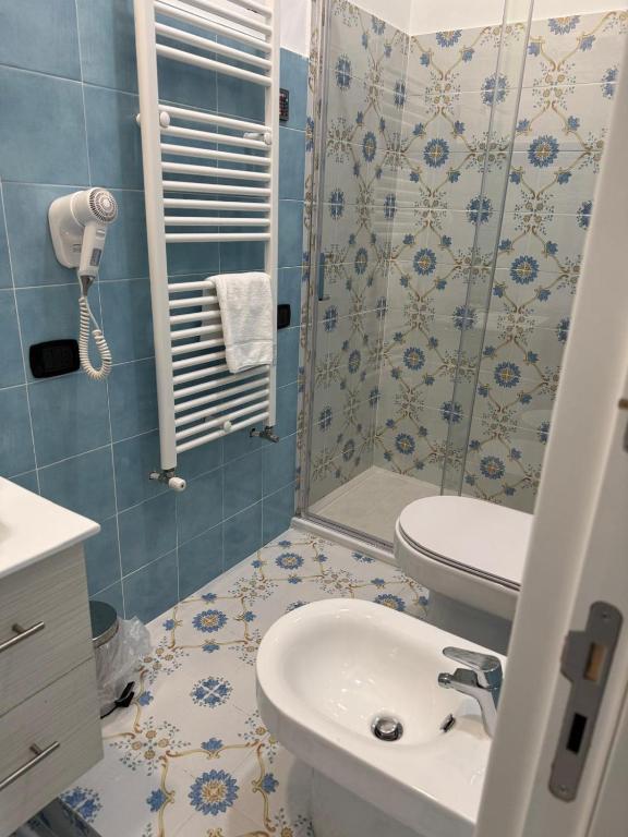 Kúpeľňa v ubytovaní Suite & Luxury Rooms Palazzo Diomede Carafa