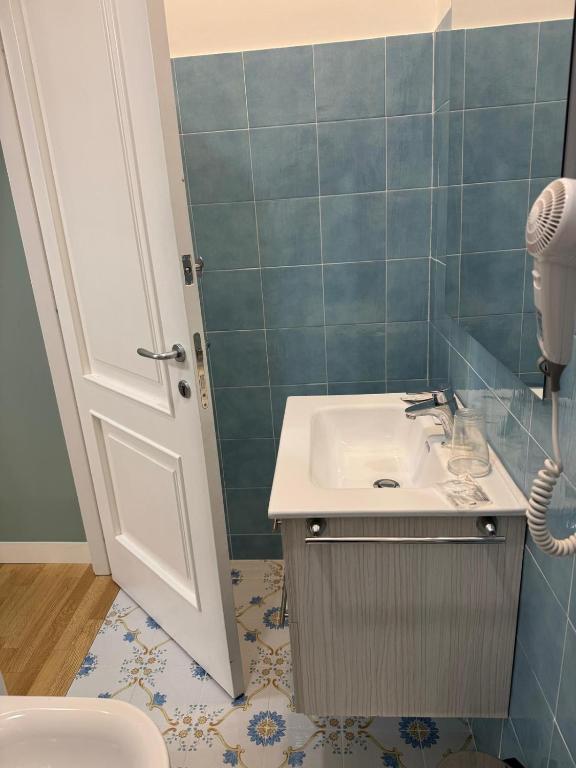 Kúpeľňa v ubytovaní Suite & Luxury Rooms Palazzo Diomede Carafa