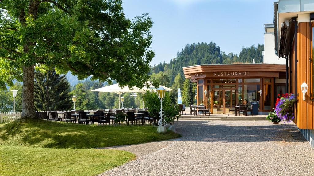 Zahrada ubytování BRUGGER'S Hotelpark am See