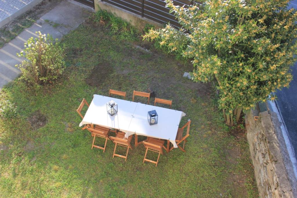 Zahrada ubytování Agli Chalet