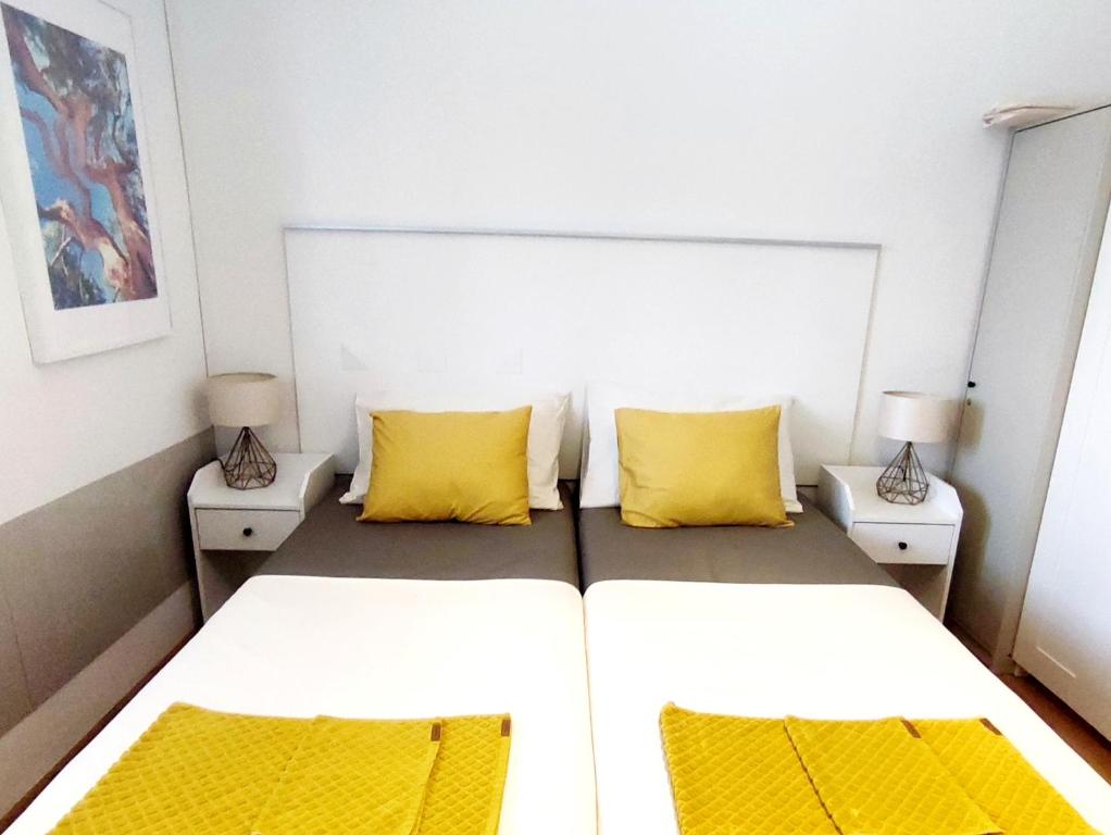 Posteľ alebo postele v izbe v ubytovaní Apartment ROSE, CLOSE TO THE BEACH