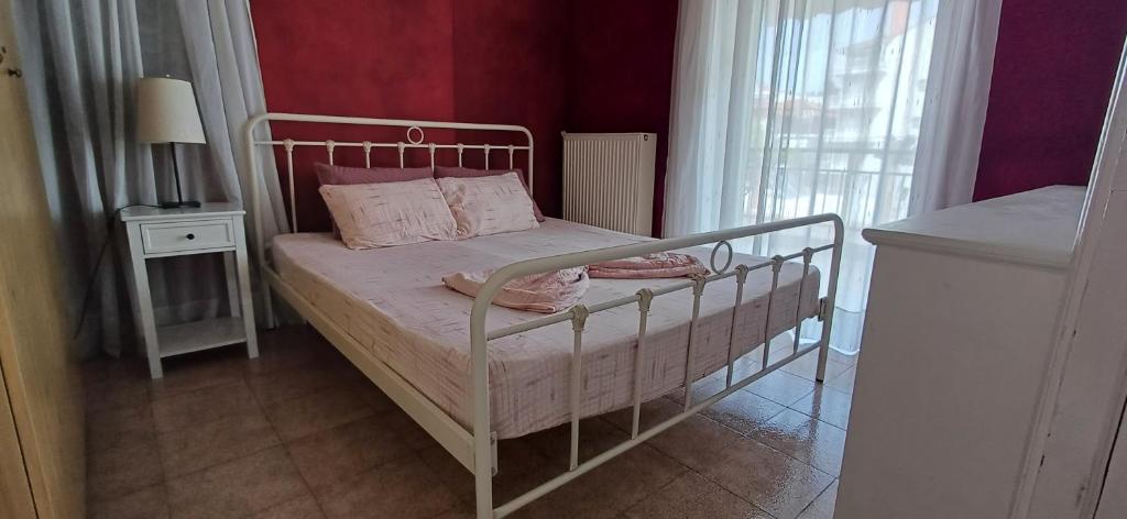 Postel nebo postele na pokoji v ubytování Gouris Appartements