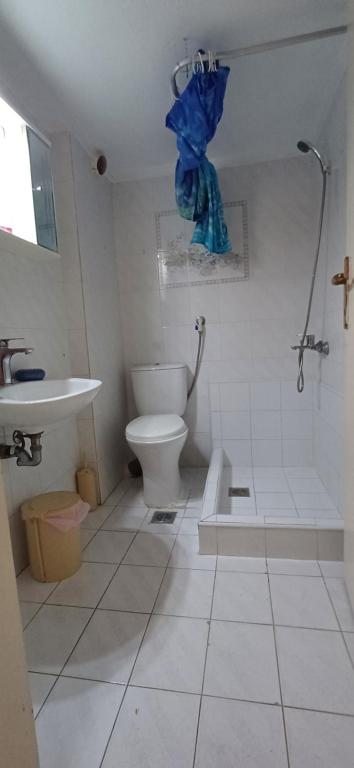 Koupelna v ubytování Gouris Appartements