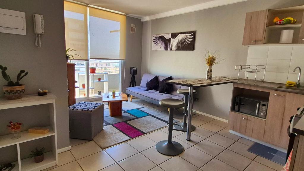 Kuchyň nebo kuchyňský kout v ubytování Departamento Quilpué full equipado