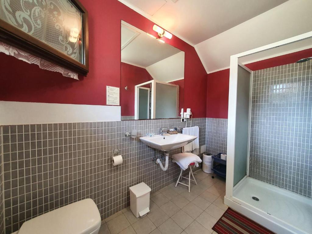 Kúpeľňa v ubytovaní Apartment La Rosa-2 by Interhome