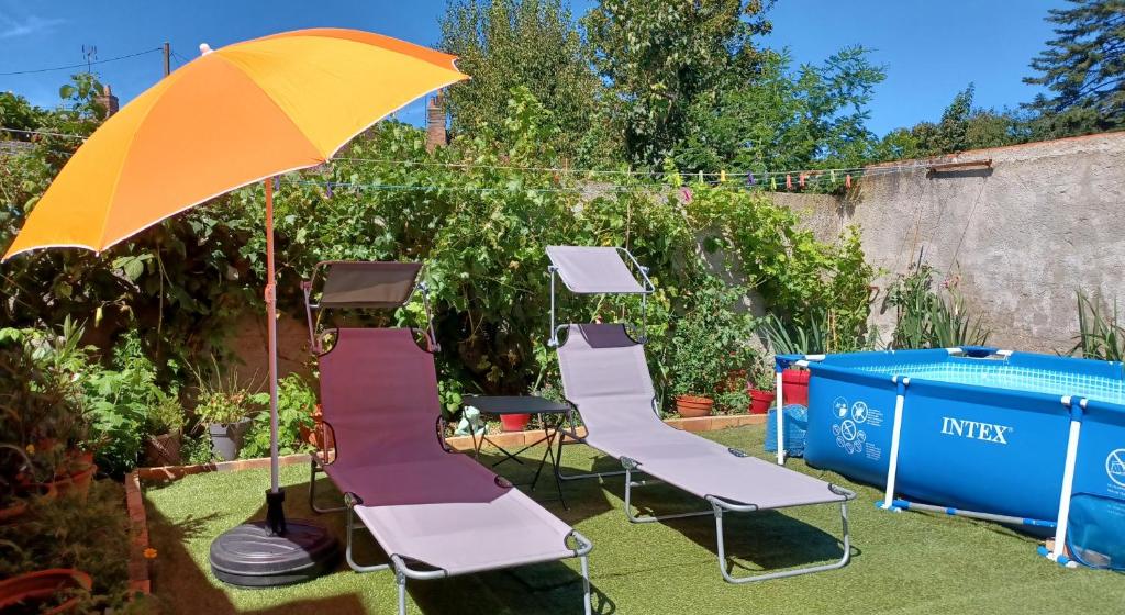 Κήπος έξω από το La Sardinière, Charmante maison dans un jardin