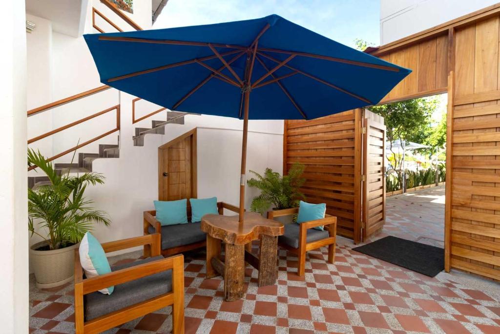 Balkón nebo terasa v ubytování Plaza Luna Suites