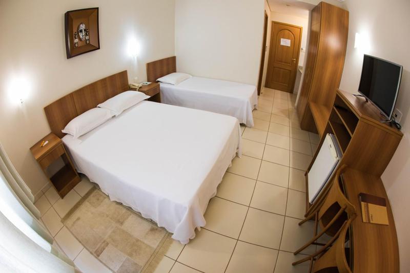 TV a/nebo společenská místnost v ubytování Hotel Itagy