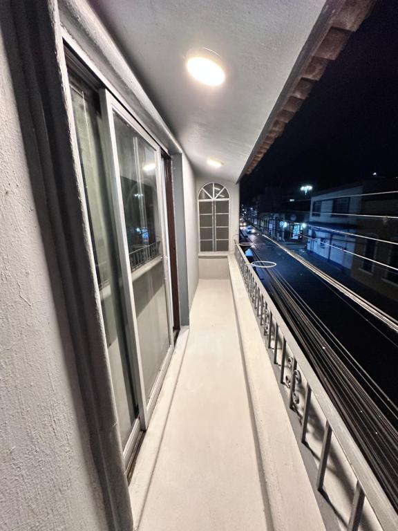 Balkón nebo terasa v ubytování Central Petit Apartment