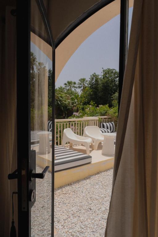 Balkón nebo terasa v ubytování MORO Marrakech Boutique Hôtel