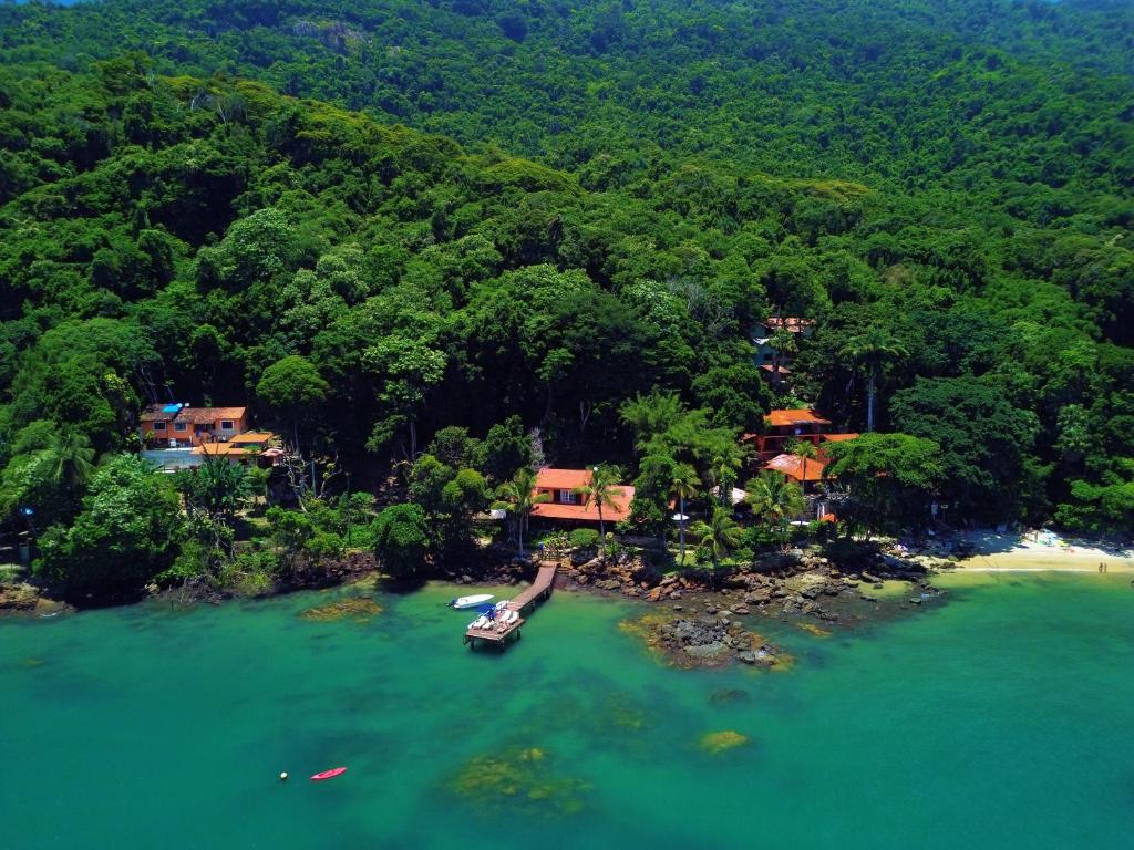 Paisagem natural perto da casa de hóspedes