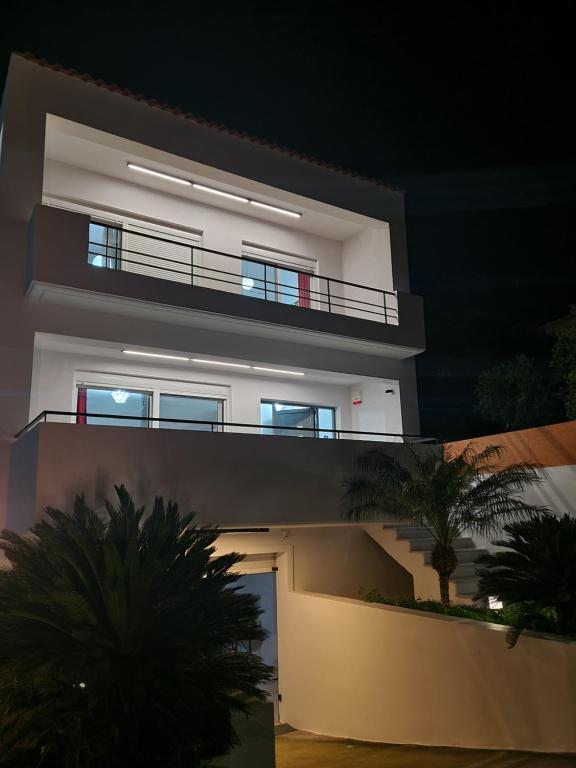 Budova, kde se vila nachází