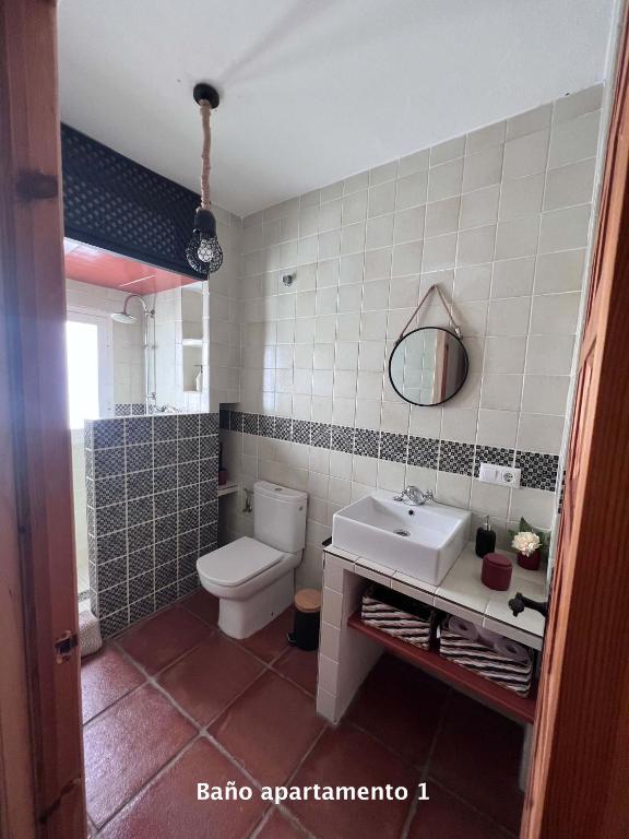 Kúpeľňa v ubytovaní Casa Abades Arcos de la Frontera