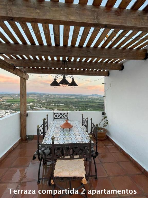 Balkón alebo terasa v ubytovaní Casa Abades Arcos de la Frontera