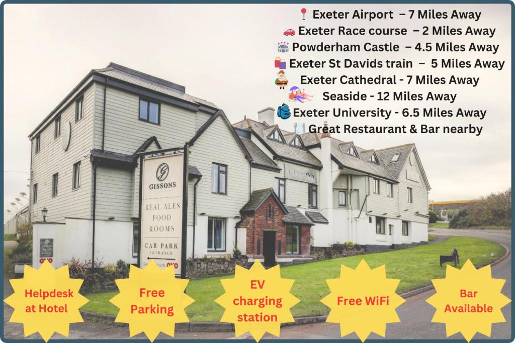 The Gissons Hotel - Exeter Airport & M5 - Resim 13