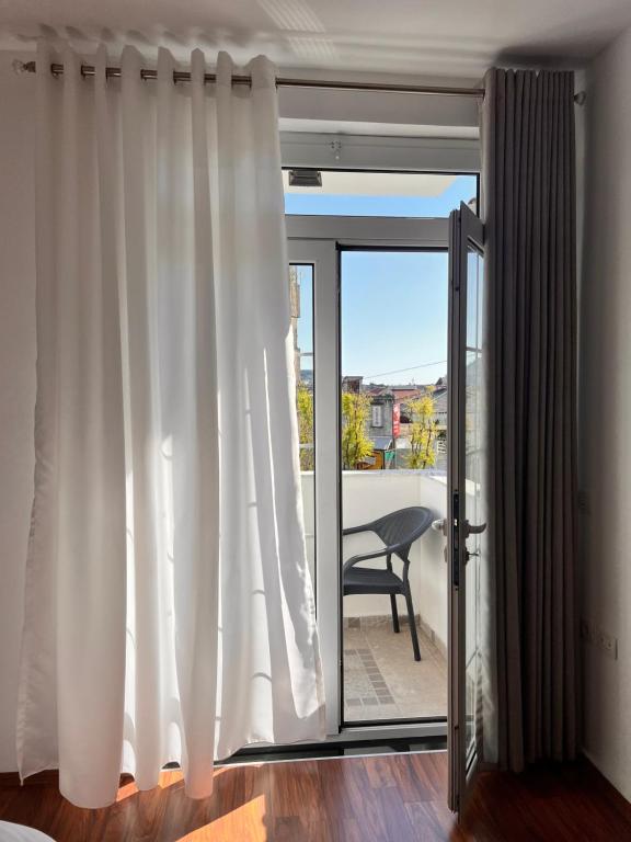 Balkón nebo terasa v ubytování North Star Hostel