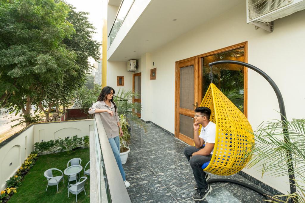 Hosté ubytování Lime Tree Hotel & One Bed Room Serviced Apartment - Noida Sector 50 Metro with Party Venue