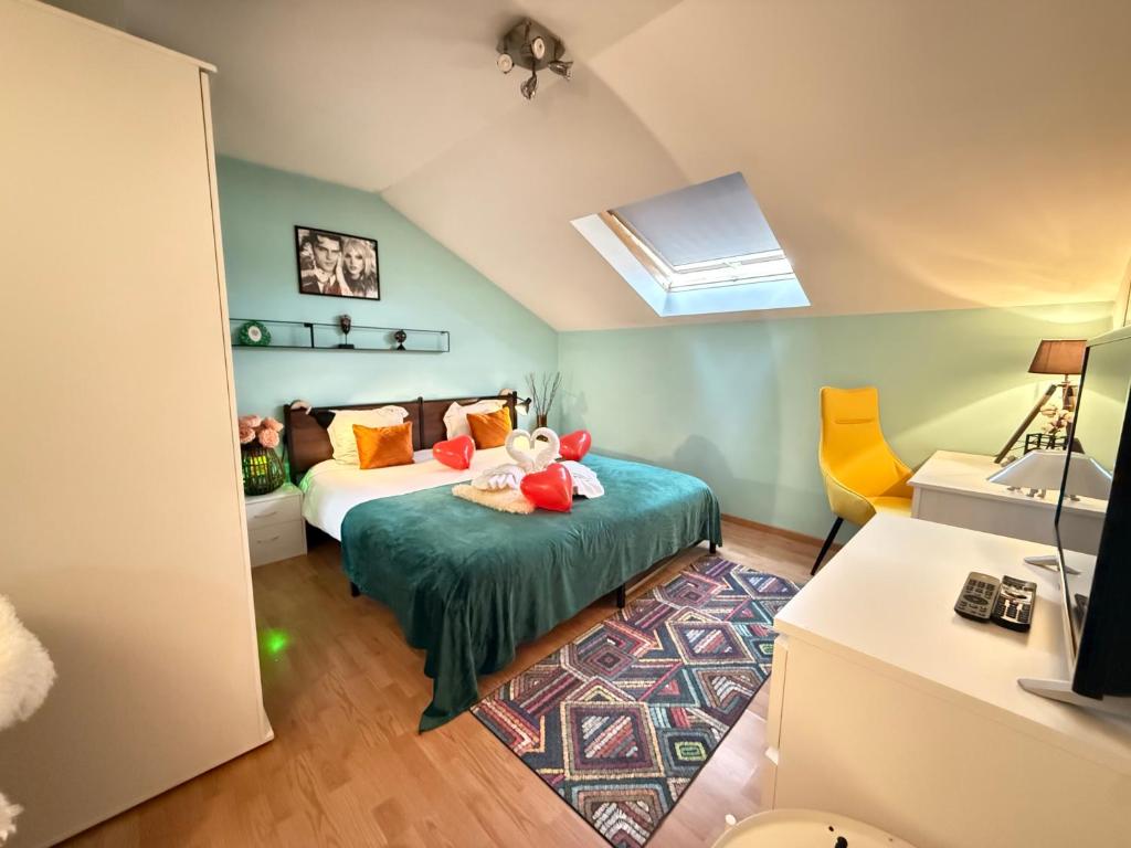 Postel nebo postele na pokoji v ubytování Dreamland