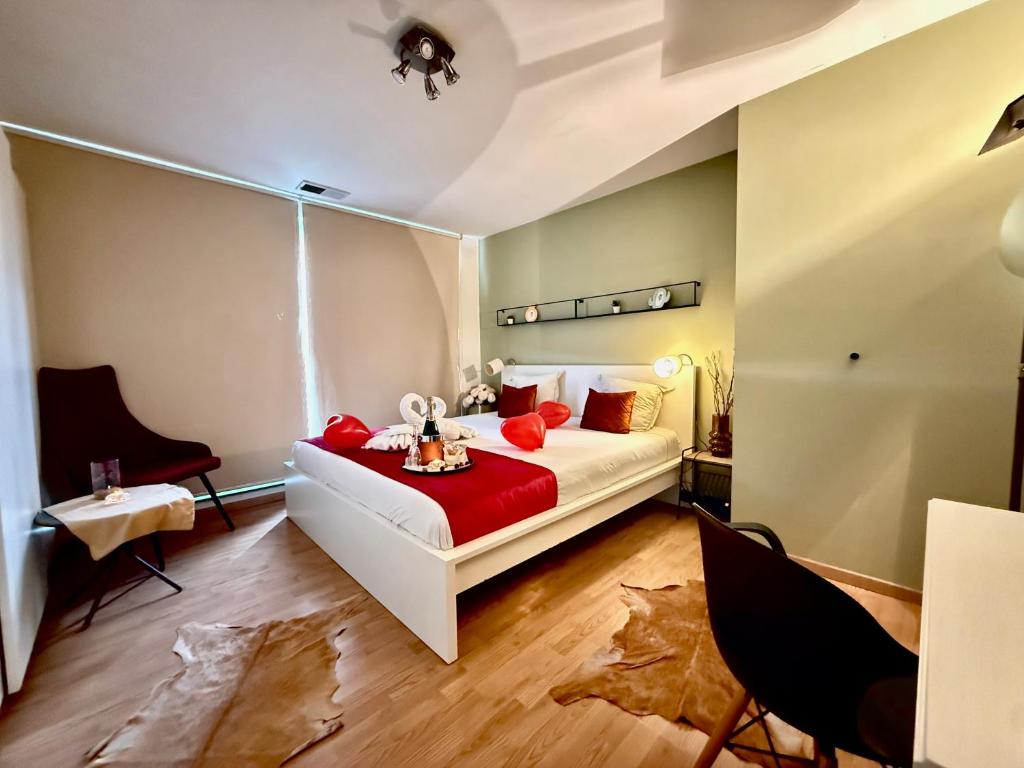 Postel nebo postele na pokoji v ubytování Dreamland
