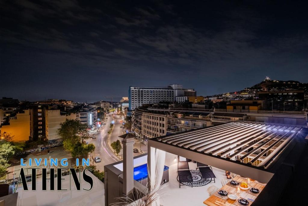 Eugene's Loft - Acropolis View - Jacuzzi 2&1 ppl