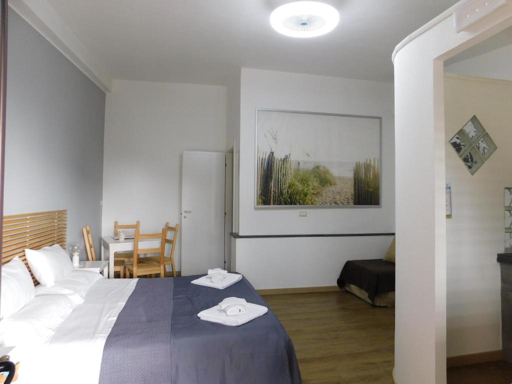 En eller flere senge i et værelse på Mediterraneo - Finestra sul mare