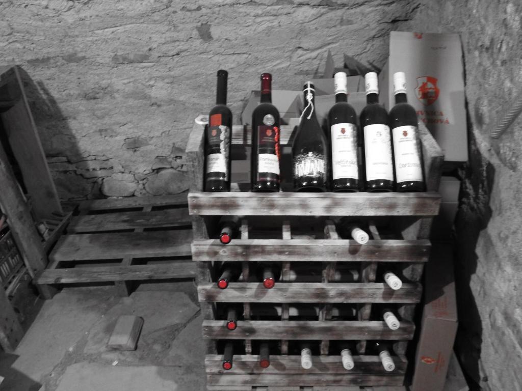 Nápoje v ubytovaní Apartman Lastovicka