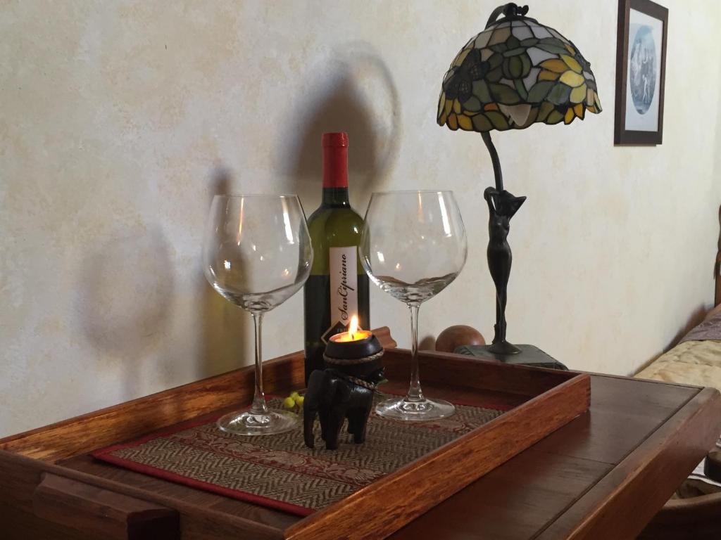Nápoje v ubytování B&B Tra Mare e Laguna