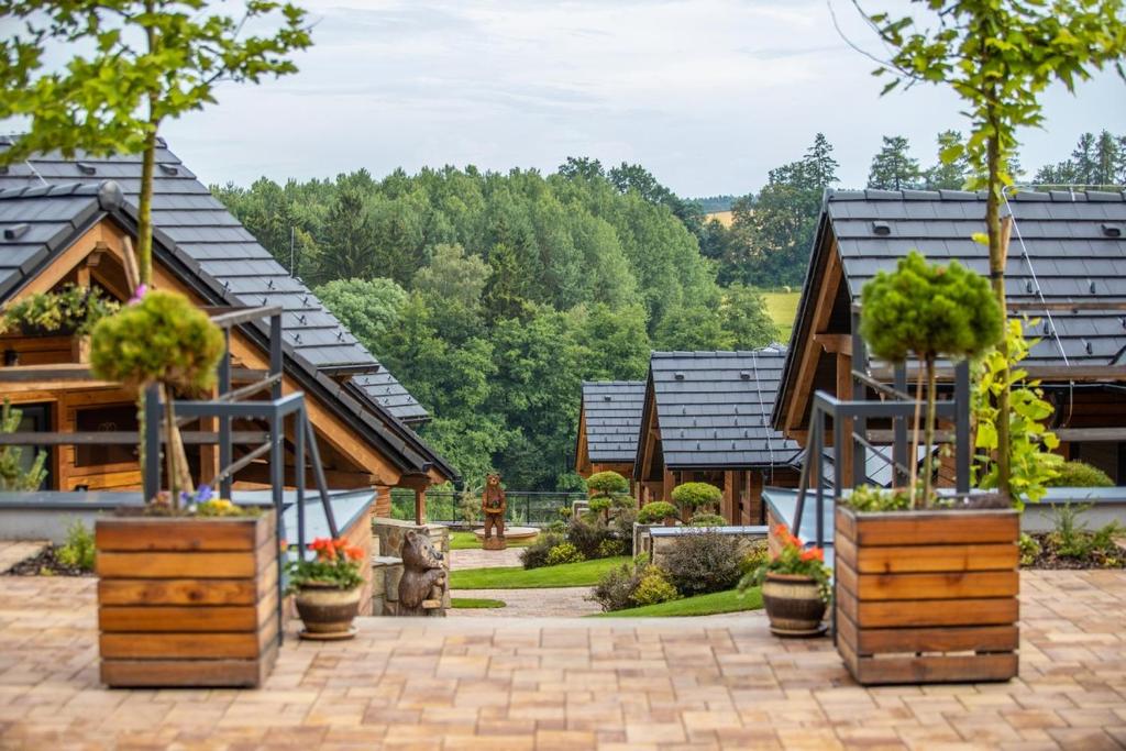 Zahrada ubytování You and Me Apartments