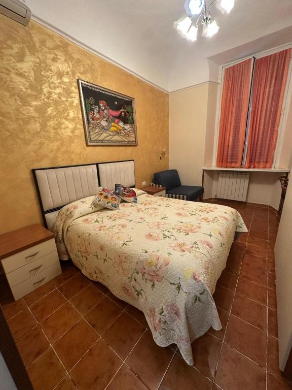 Postel nebo postele na pokoji v ubytování Marcelina
