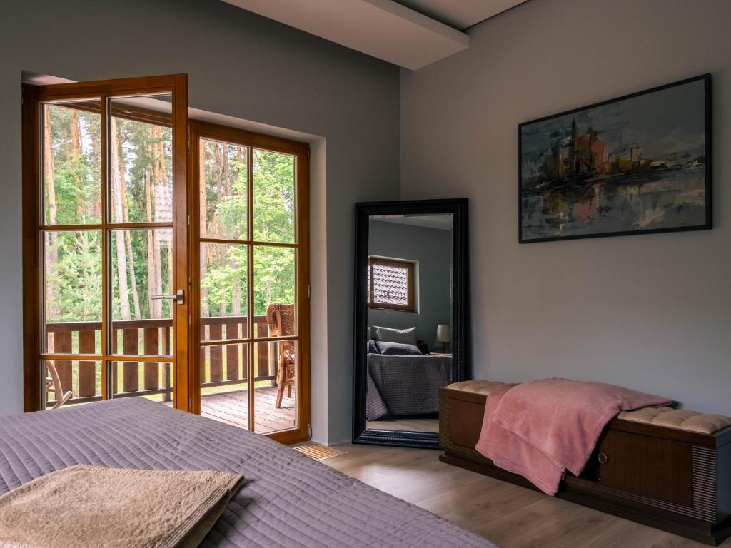 Postel nebo postele na pokoji v ubytování Domus Revado