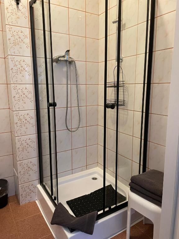 Koupelna v ubytování Villa Brzozowy Gaj