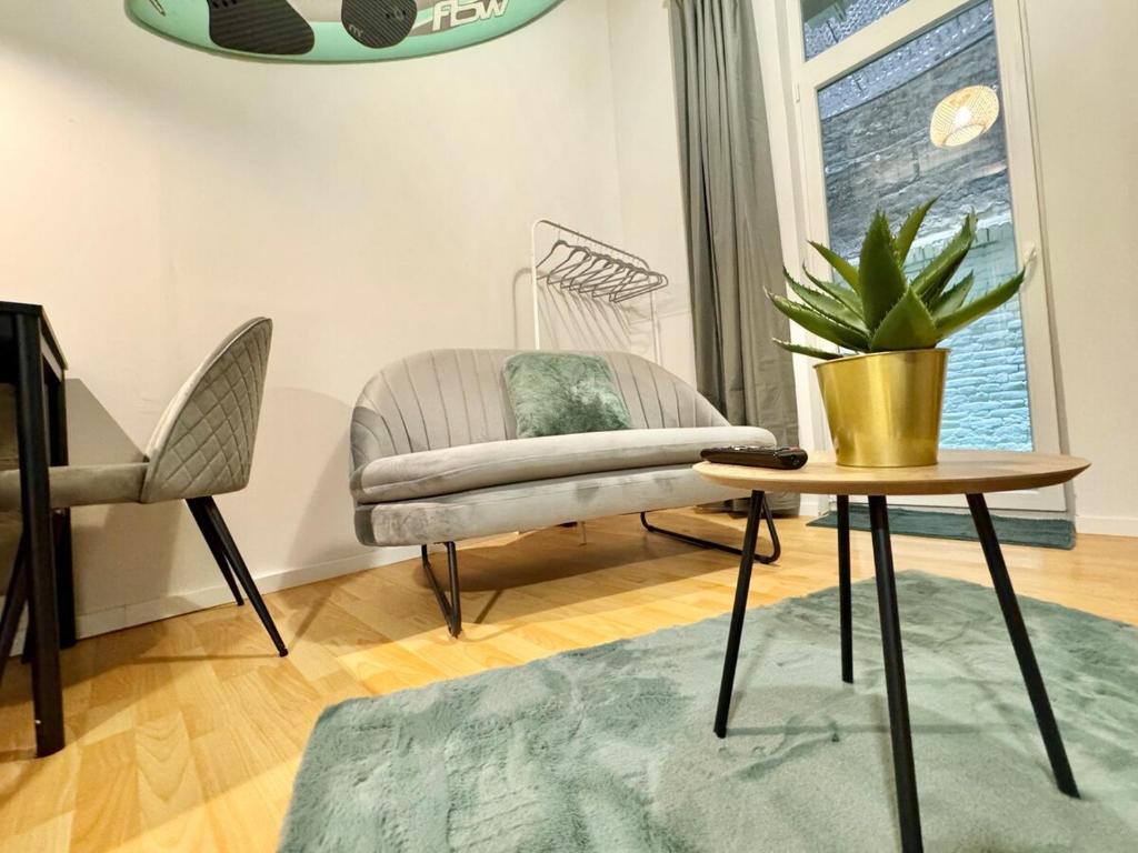 Χώρος καθιστικού στο Rock Mary's Mini Studio