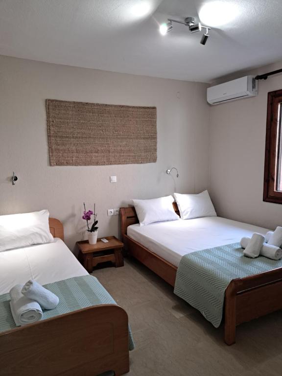 Postel nebo postele na pokoji v ubytování CASA Di TRE MARE
