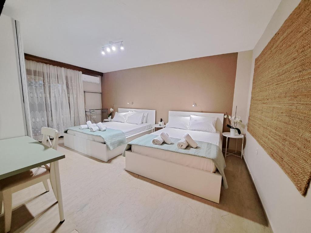 Postel nebo postele na pokoji v ubytování CASA Di TRE MARE
